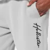 Avslappnade joggingbyxor i fleece
