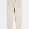 Avslappnade joggingbyxor i fleece Avslappnade joggingbyxor i fleece