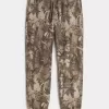 Avslappnade joggingbyxor i fleece Avslappnade joggingbyxor i fleece