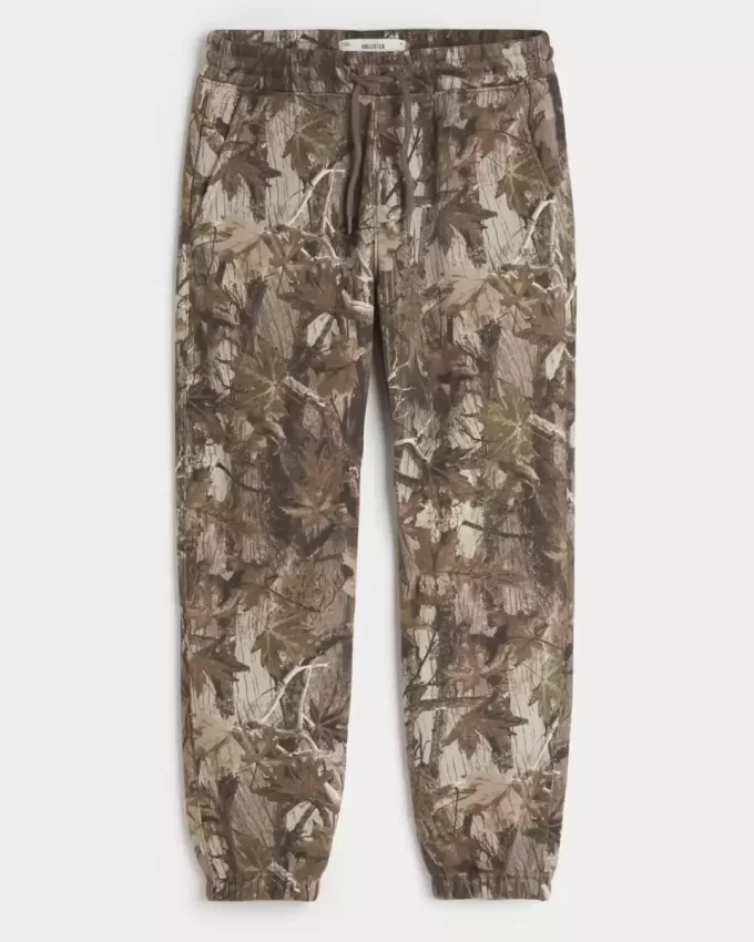 Avslappnade joggingbyxor i fleece Avslappnade joggingbyxor i fleece