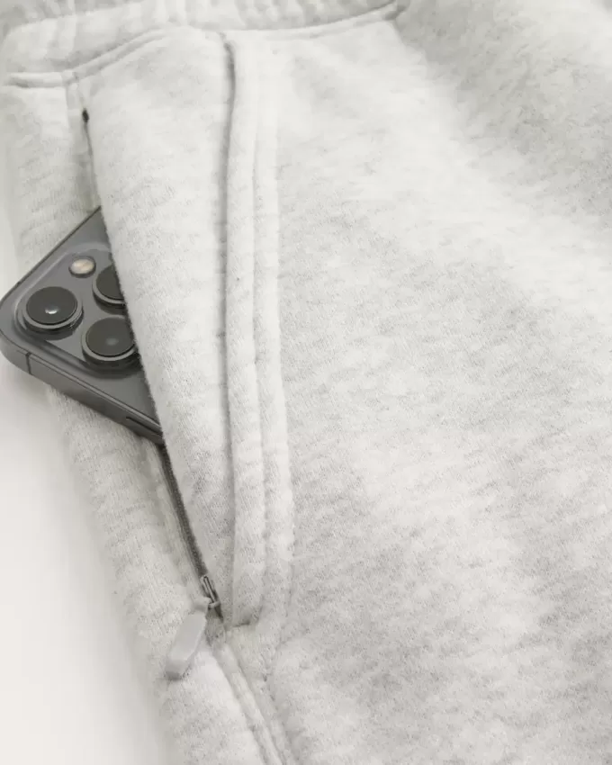 Avslappnade joggingbyxor i fleece Avslappnade joggingbyxor i fleece