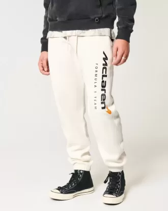 Avslappnade McLaren Graphic Fleece Joggers