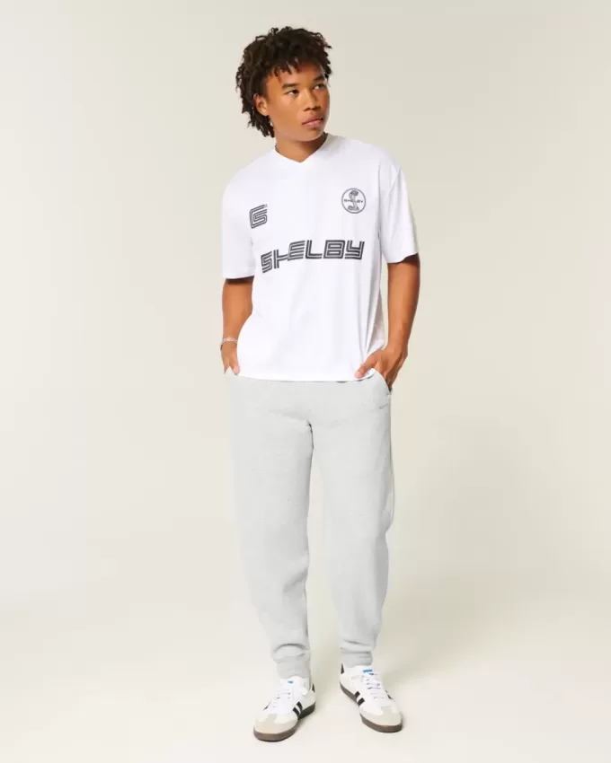 Avslappnade Rib Joggers Avslappnade Rib Joggers
