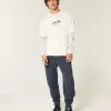 Avslappnade Rib Joggers Avslappnade Rib Joggers