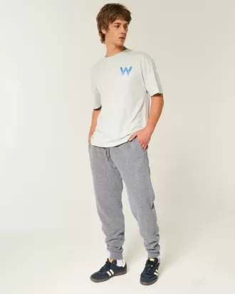 Avslappnade Rib Joggers