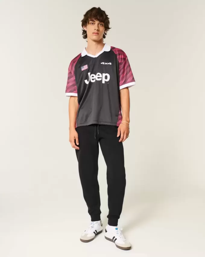 Avslappnade Rib Joggers Avslappnade Rib Joggers