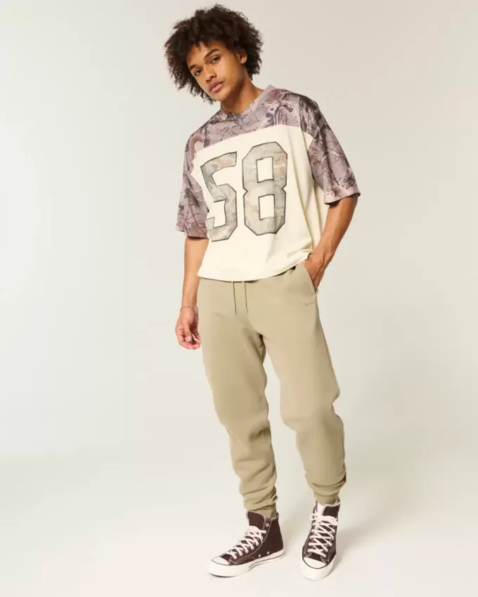 Avslappnade Rib Joggers Avslappnade Rib Joggers