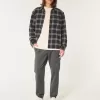 Avslappnade Twill Cargo Joggers Avslappnade Twill Cargo Joggers