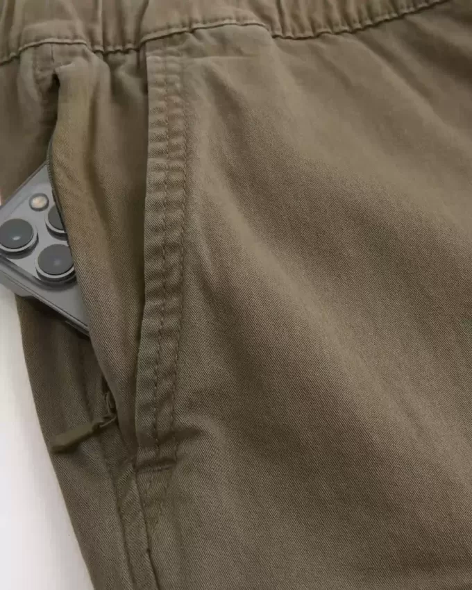 Avslappnade Twill Cargo Joggers Avslappnade Twill Cargo Joggers