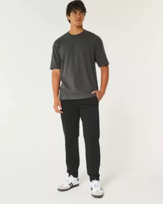 Avslappnade twilljoggare