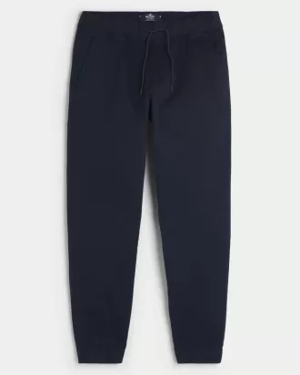 Avslappnade twilljoggare