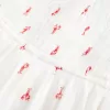 Axelbandslös smockad bodice miniklänning Axelbandslös smockad bodice miniklänning