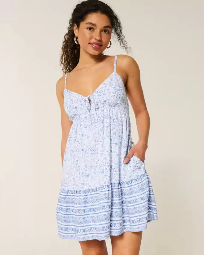Babydoll miniklänning