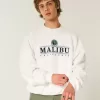 Baggy Cinch Malibu Graphic Crew Sweatshirt Baggy Cinch Malibu Graphic Crew Sweatshirt