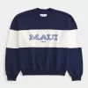 Baggy Cinch Maui Graphic Crew Sweatshirt Baggy Cinch Maui Graphic Crew Sweatshirt