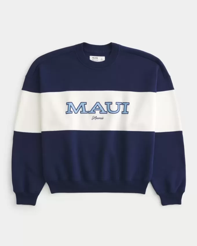 Baggy Cinch Maui Graphic Crew Sweatshirt Baggy Cinch Maui Graphic Crew Sweatshirt