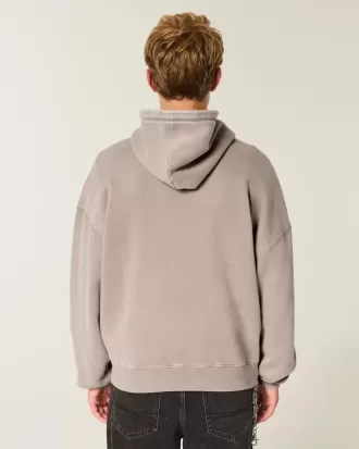 Baggy Cinch Spider grafisk hoodie