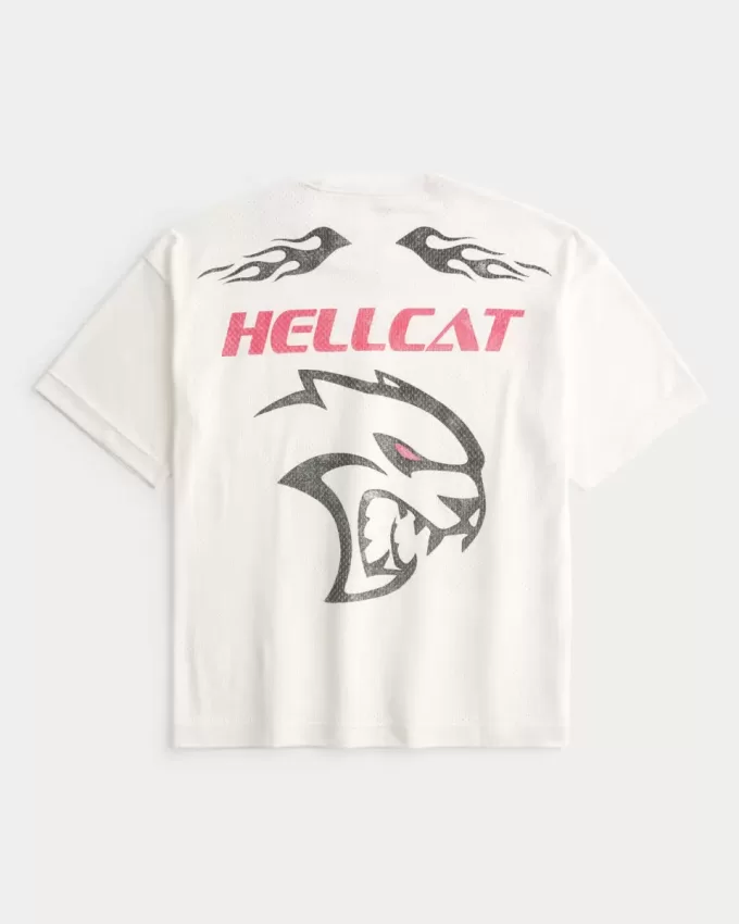 Baggy Dodge Hellcat grafisk tröja Baggy Dodge Hellcat grafisk tröja