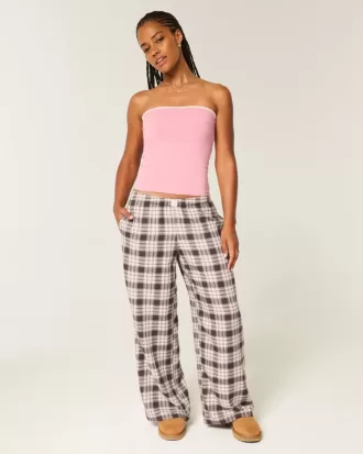 Baggy Flanell Byxor