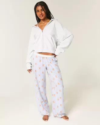 Baggy Flanell Byxor