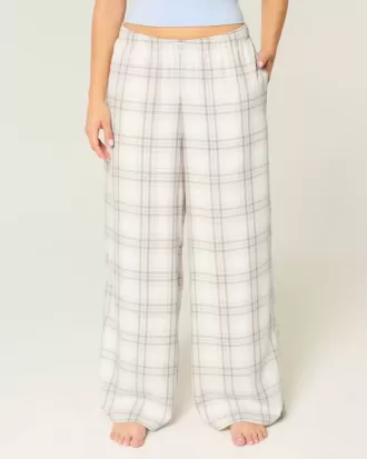 Baggy Flanell Byxor