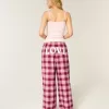 Baggy Flanell Byxor Baggy Flanell Byxor