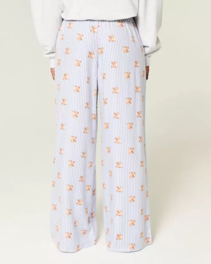 Baggy Flanell Byxor Baggy Flanell Byxor