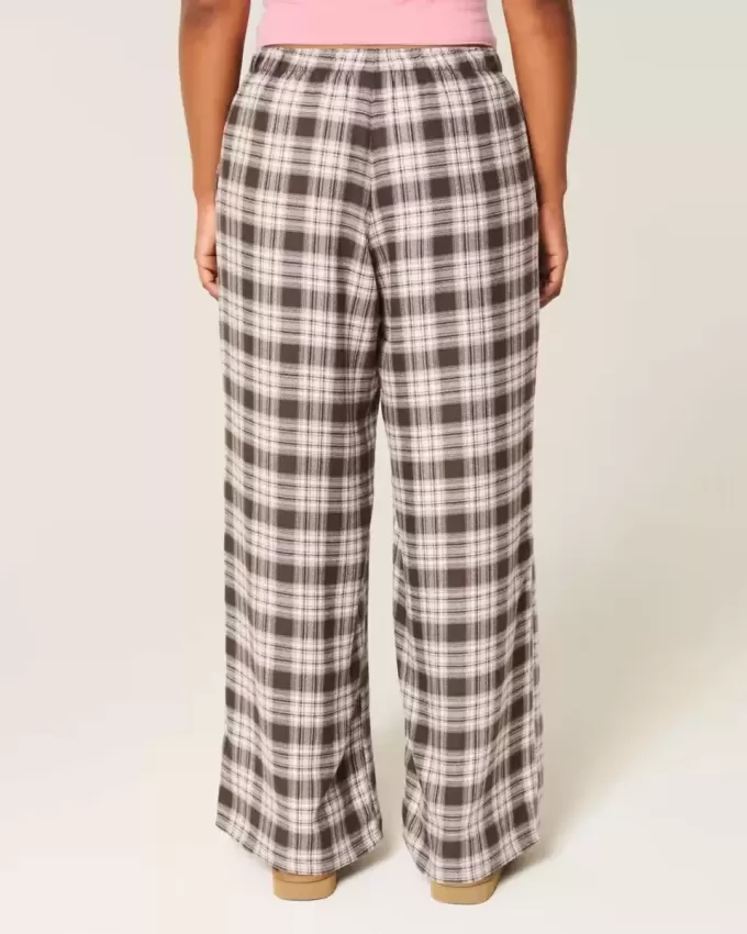 Baggy Flanell Byxor Baggy Flanell Byxor