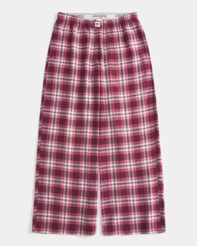 Baggy Flanell Byxor Baggy Flanell Byxor