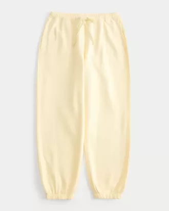 Baggy fleece joggingbyxor