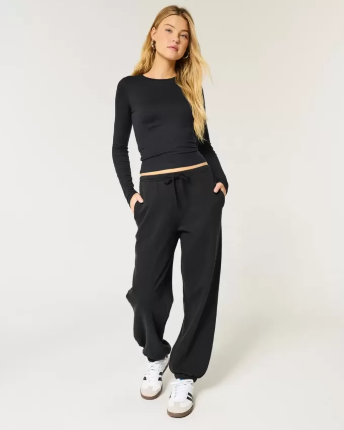 Baggy fleece joggingbyxor Baggy fleece joggingbyxor