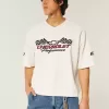 Baggy Heavyweight Crop Chevrolet Graphic Tee Baggy Heavyweight Crop Chevrolet Graphic Tee