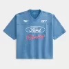 Baggy Heavyweight Crop Ford Graphic Tee