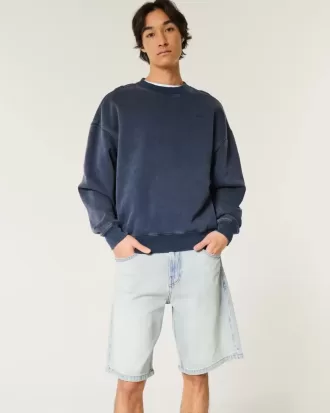 Baggy jeansshorts