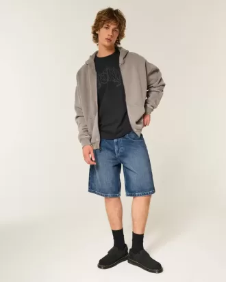 Baggy jeansshorts