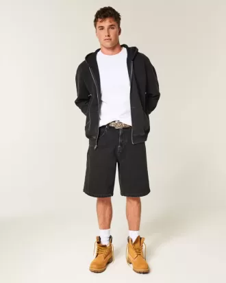 Baggy jeansshorts