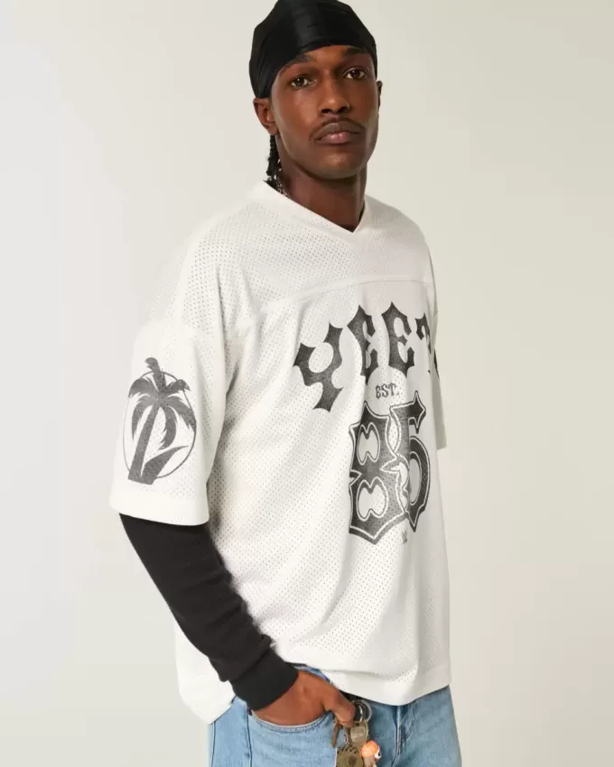 Baggy Jey Uso Yeet grafisk tröja