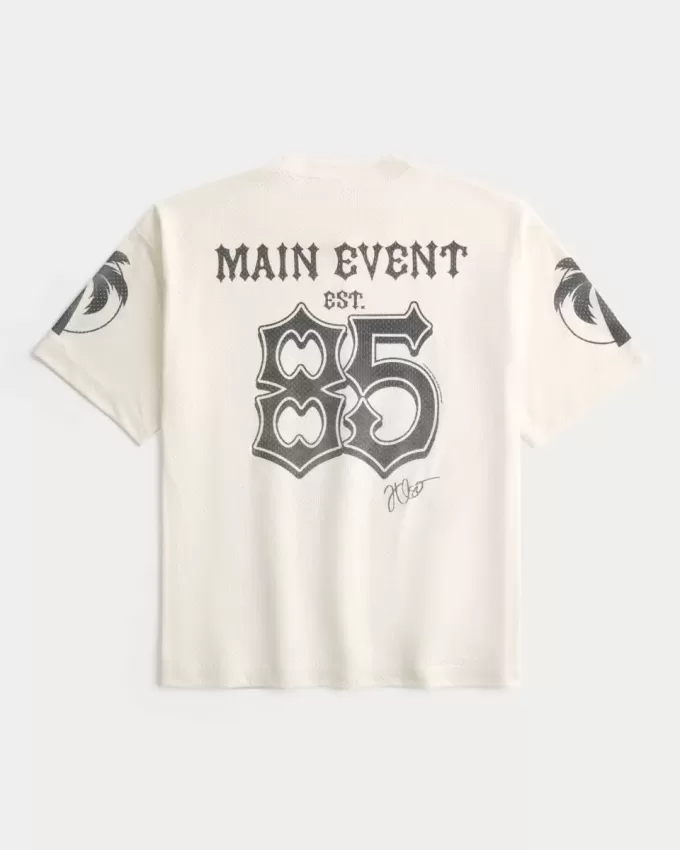 Baggy Jey Uso Yeet grafisk tröja