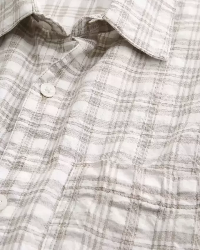 Baggy kortärmad skjorta