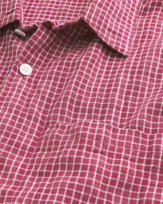 Baggy kortärmad skjorta