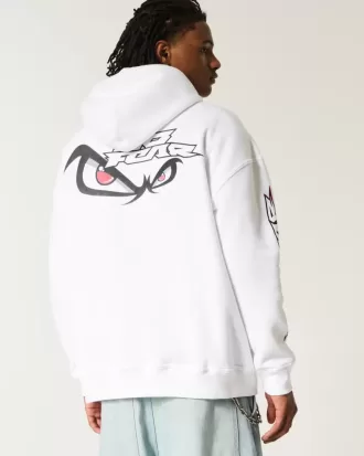 baggy no fear graphic hoodie 2 330x413 - Baggy No Fear Graphic Hoodie