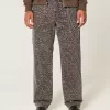 Baggy Painter Jeans med leopardtryck Baggy Painter Jeans med leopardtryck