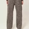 Baggy Painter Jeans med leopardtryck Baggy Painter Jeans med leopardtryck