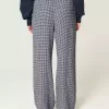 Baggy Pull-On byxor i linneblandning Baggy Pull-On byxor i linneblandning