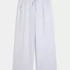 Baggy Pull-On byxor i linneblandning Baggy Pull-On byxor i linneblandning