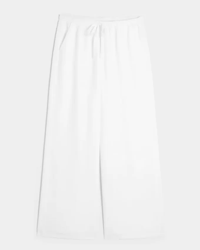 Baggy Pull-On byxor med låg höjd Baggy Pull-On byxor med låg höjd