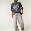 Baggy Stone Cold Grafisk tröja från Steve Austin