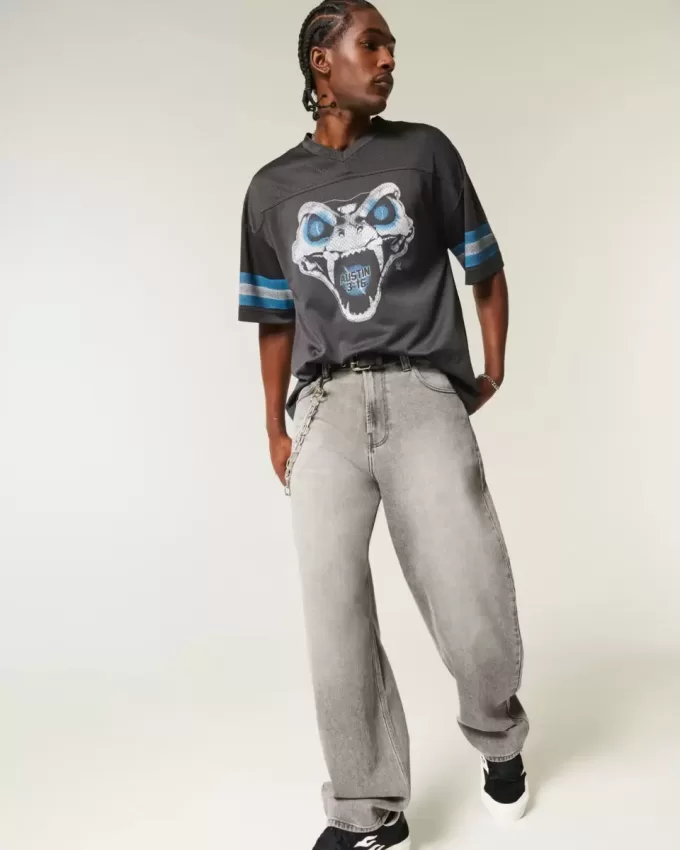 Baggy Stone Cold Grafisk tröja från Steve Austin