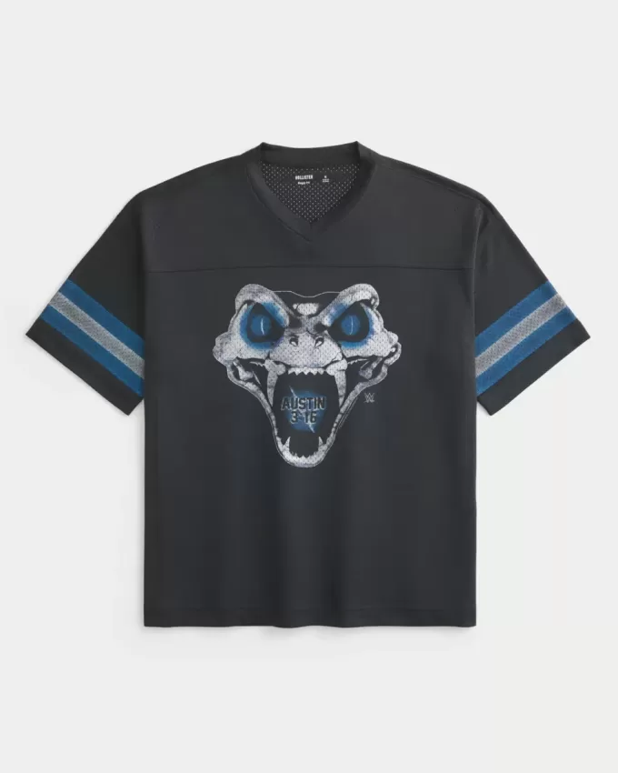 Baggy Stone Cold Grafisk tröja från Steve Austin