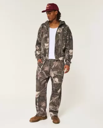 Baggy träningsbyxor